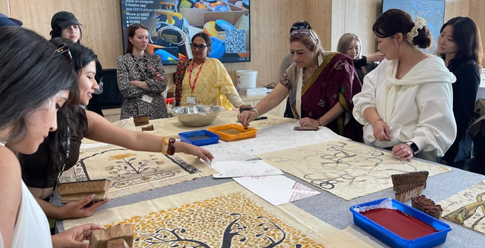 India’s textiles at London college of fashion